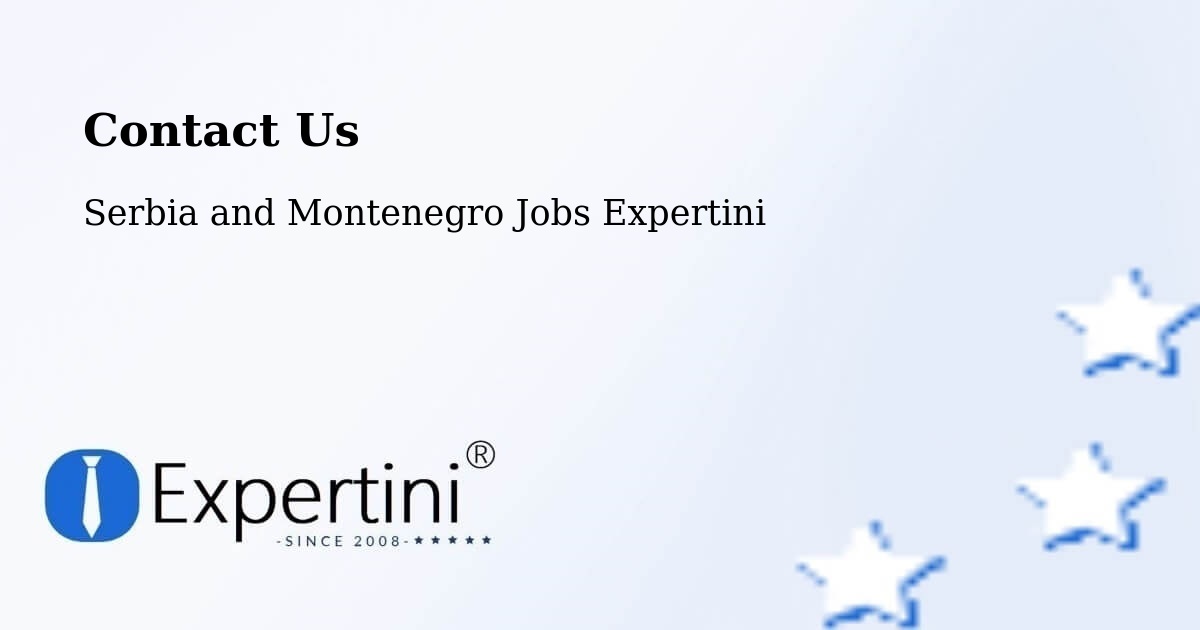 Contact Expertini – Maria - Serbia and Montenegro Jobs Expertini