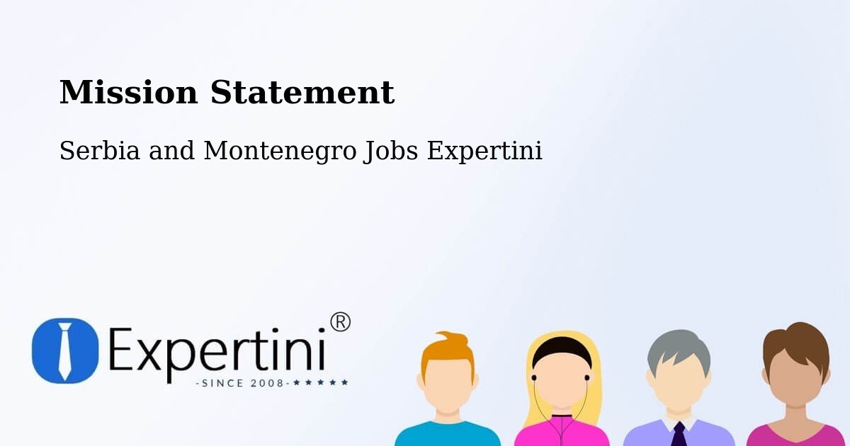 Corporate Mission – Maria - Serbia and Montenegro Jobs Expertini